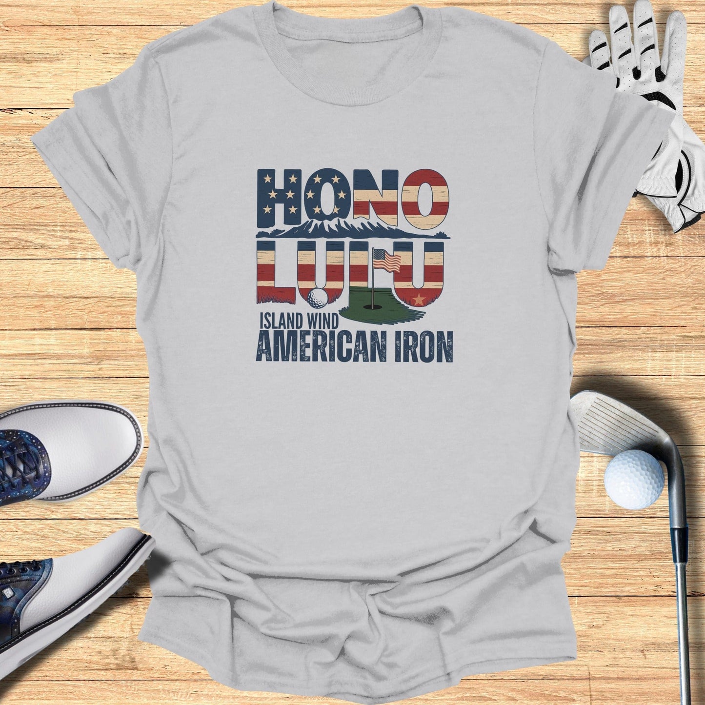 Honolulu Golf T-Shirt - Funny Golf Tee by Swing Epic