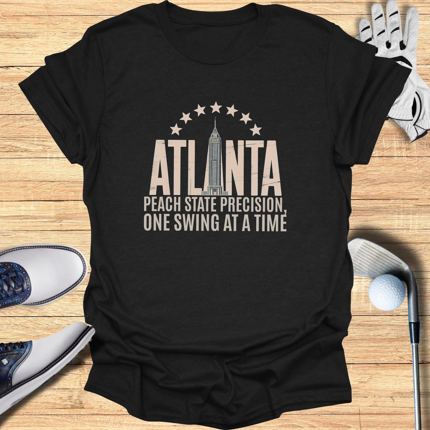Atlanta Golf T-Shirt - Funny Golf Tee by Swing Epic