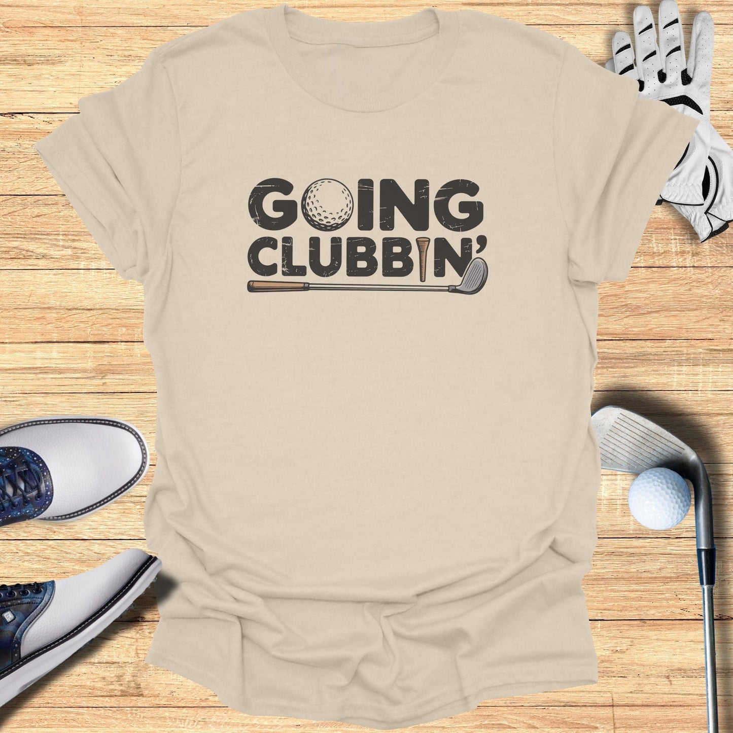 Going Clubbing T-Shirt - Funny Golf Tee by Swing Epic