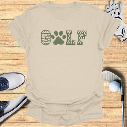 Golf Paw Print Graphic Tee Golf product