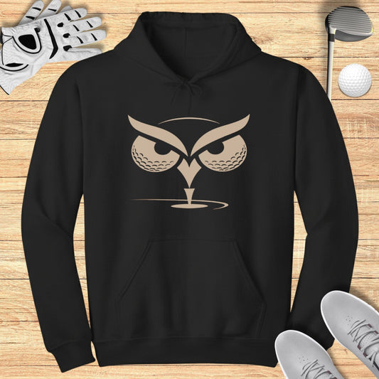 Fierce owl golf design unisex hoodie
