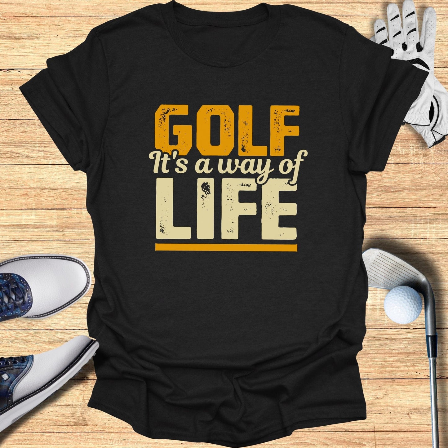 Golf It's a Way of Life T-Shirt - Funny Golf Tee by Swing Epic