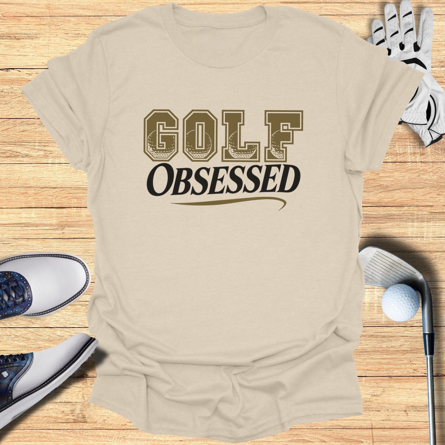 Golf Obsessed T-Shirt - Funny Golf Tee by Swing Epic