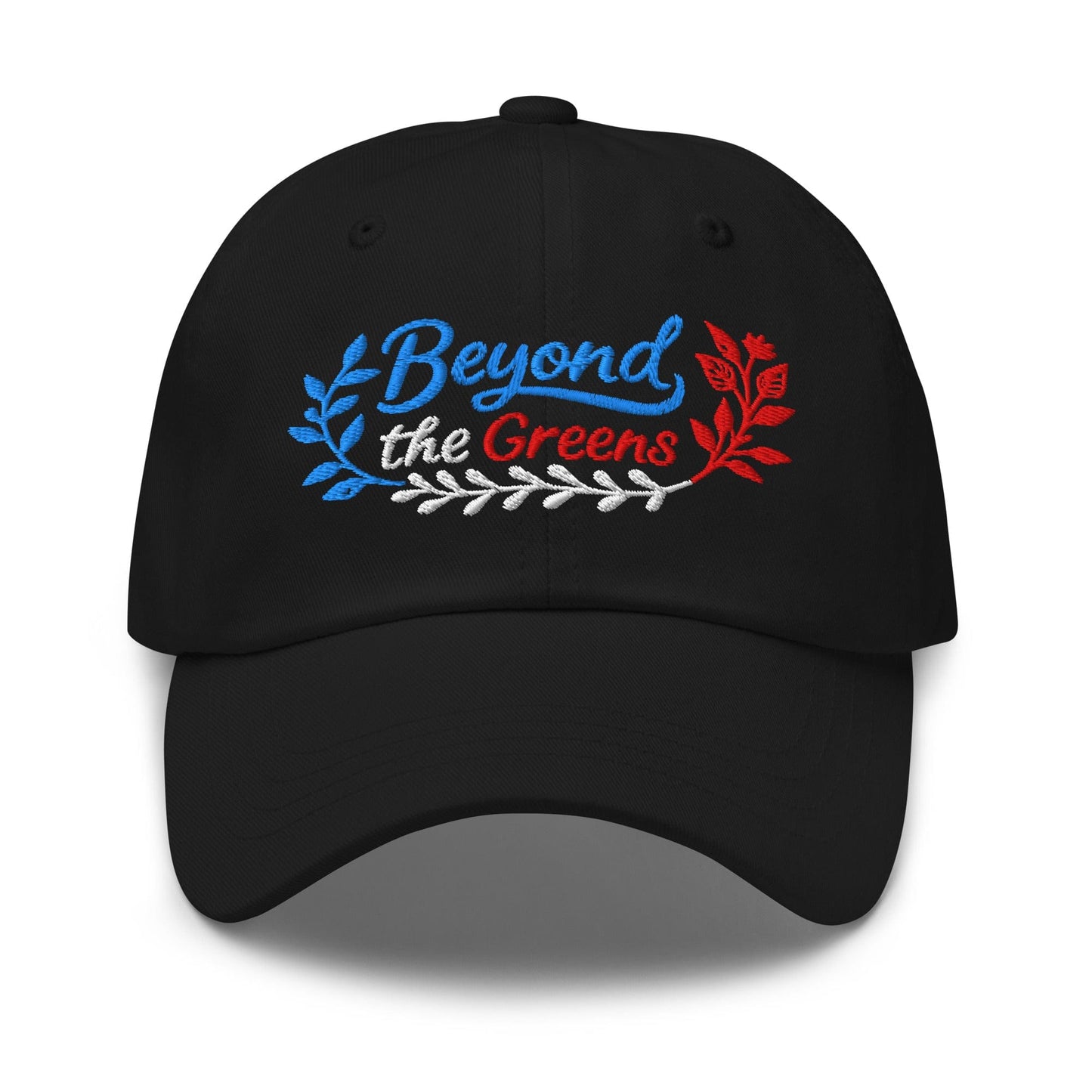 Beyond the Greens Embroidered Golf Cap - Funny Golf Tee by Swing Epic