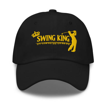 Swing King Ultimate Champ Embroidered Golf Cap - Funny Golf Tee by Swing Epic
