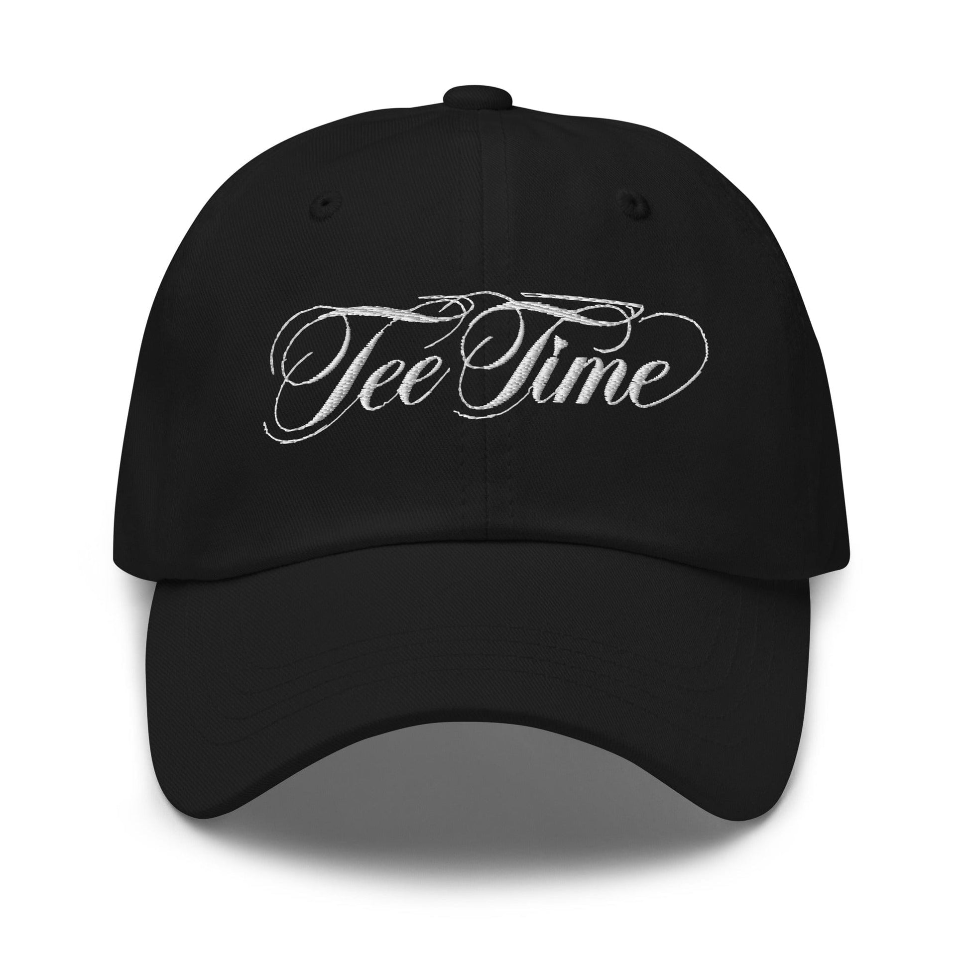 Tee Time Engaging Fun Embroidered Golf Cap - Funny Golf Tee by Swing Epic