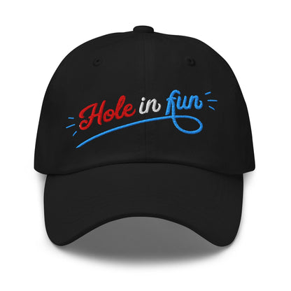 Hole in Fun Embroidered Golf Cap - Funny Golf Tee by Swing Epic