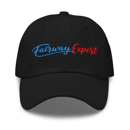 Fairway Expert Embroidered Golf Cap - Funny Golf Tee by Swing Epic