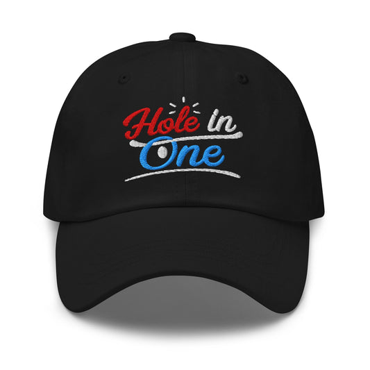 Hole in One Embroidered Golf Cap - Funny Golf Tee by Swing Epic
