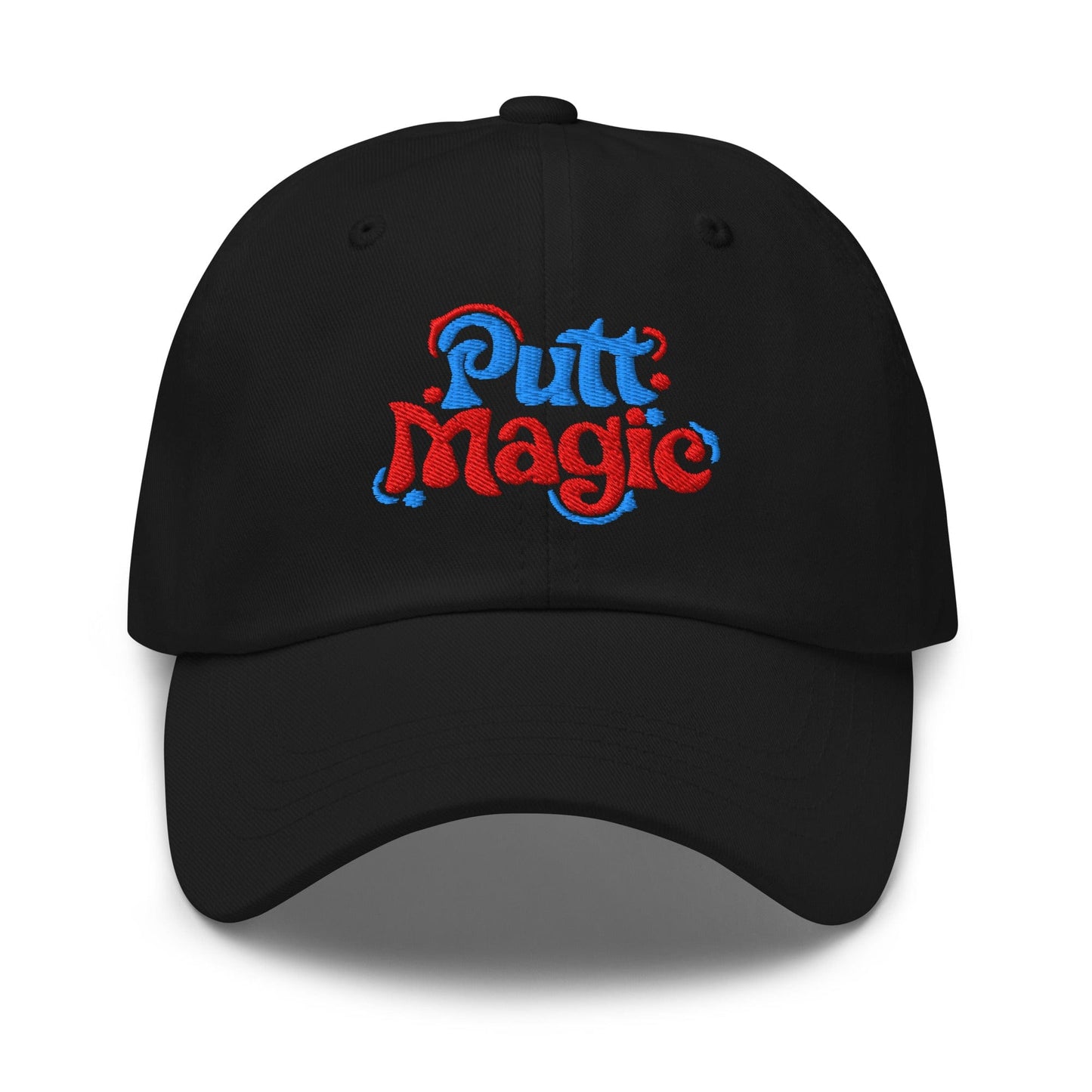 Putt Magic Quirky Embroidered Golf Cap - Funny Golf Tee by Swing Epic