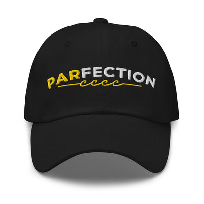 Parfection Fun Embroidered Golf Cap - Funny Golf Tee by Swing Epic