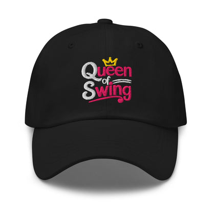 Queen of Swing Embroidered Golf Cap - Funny Golf Tee by Swing Epic