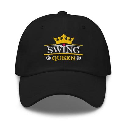 Swing Queen Embroidered Golf Cap - Funny Golf Tee by Swing Epic