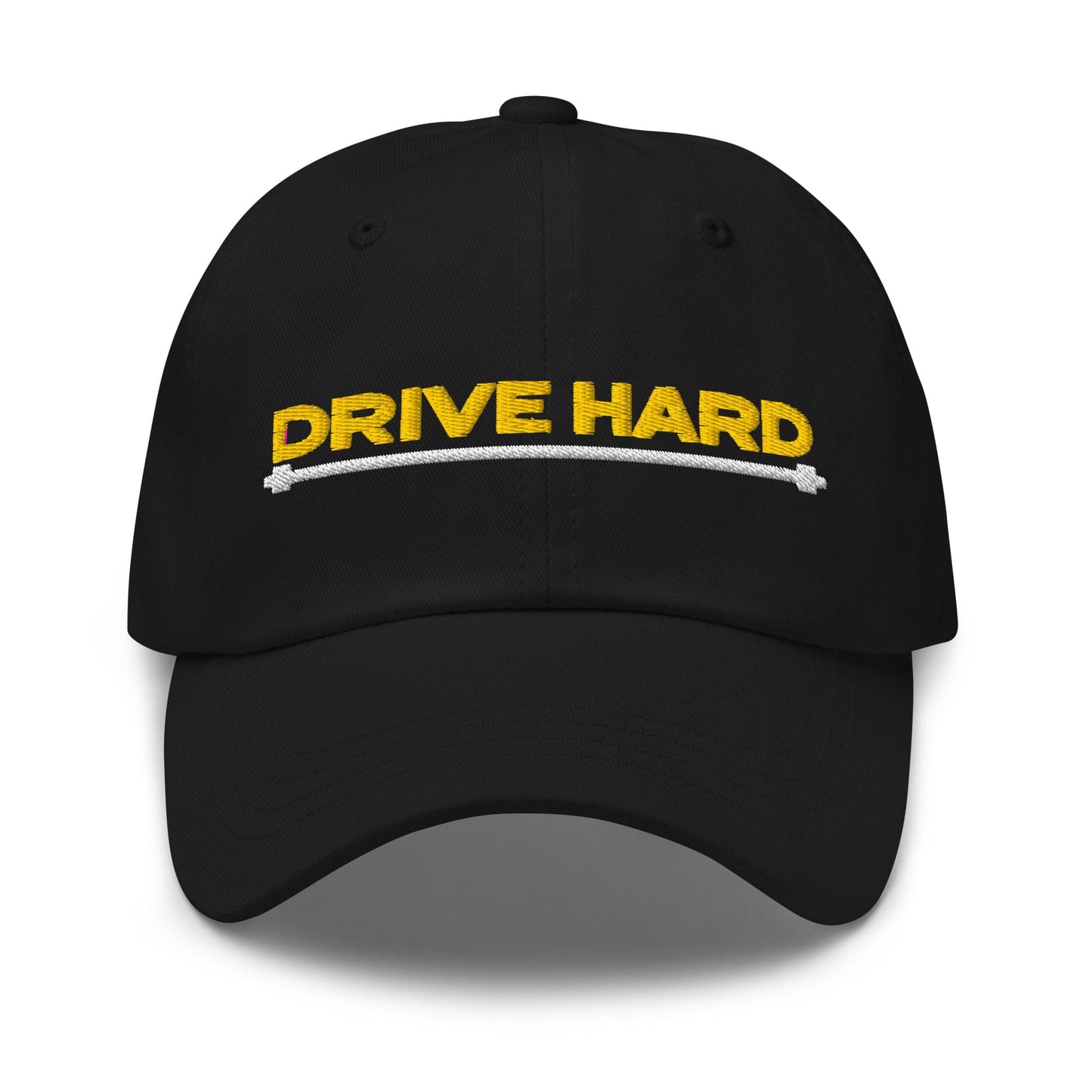 Drive Hard Embroidered Golf Cap - Funny Golf Tee by Swing Epic