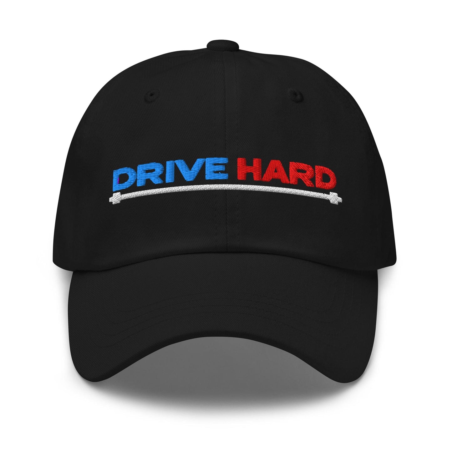 Drive Hard Embroidered Golf Cap - Funny Golf Tee by Swing Epic