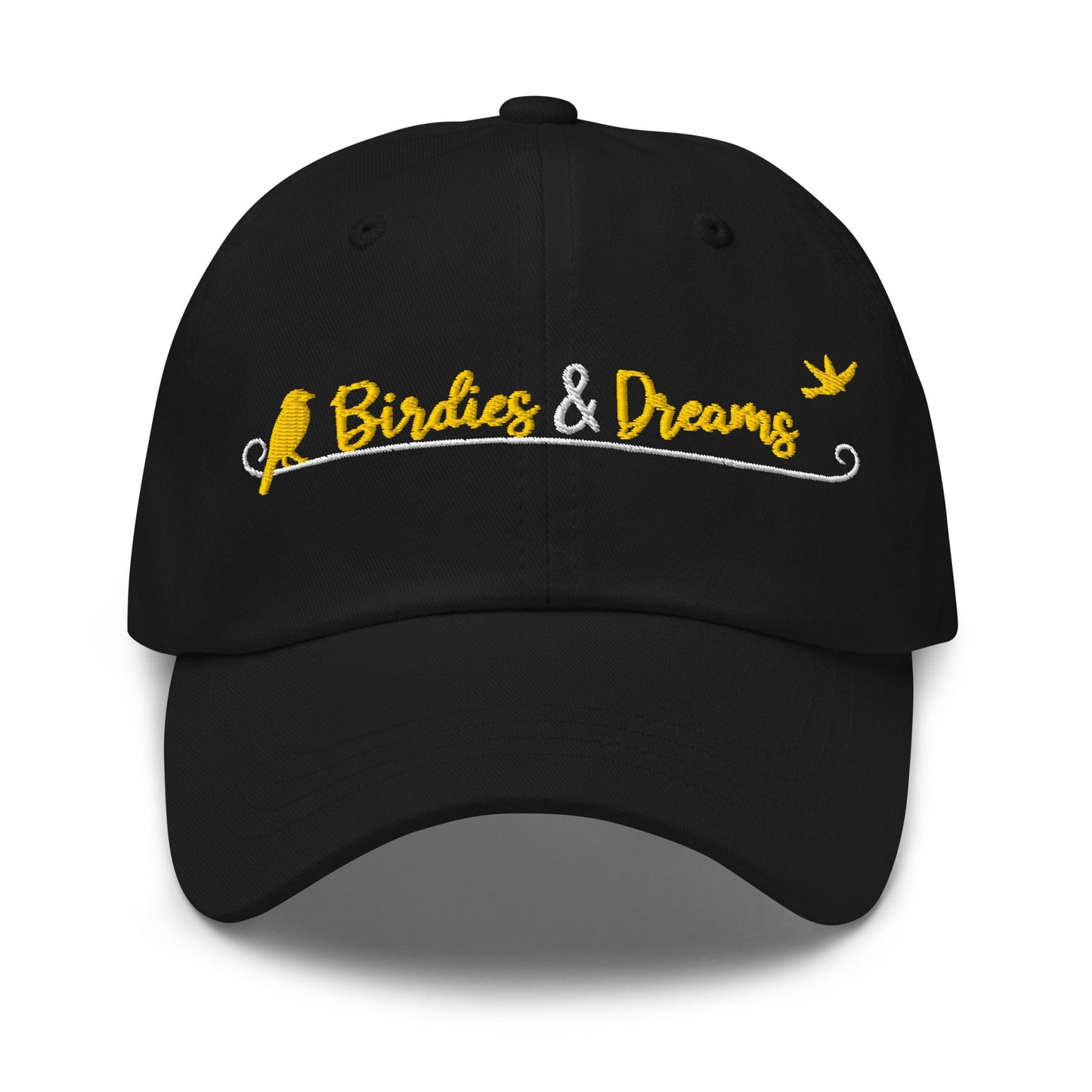 Birdies & Dreams Embroidered Golf Cap - Funny Golf Tee by Swing Epic