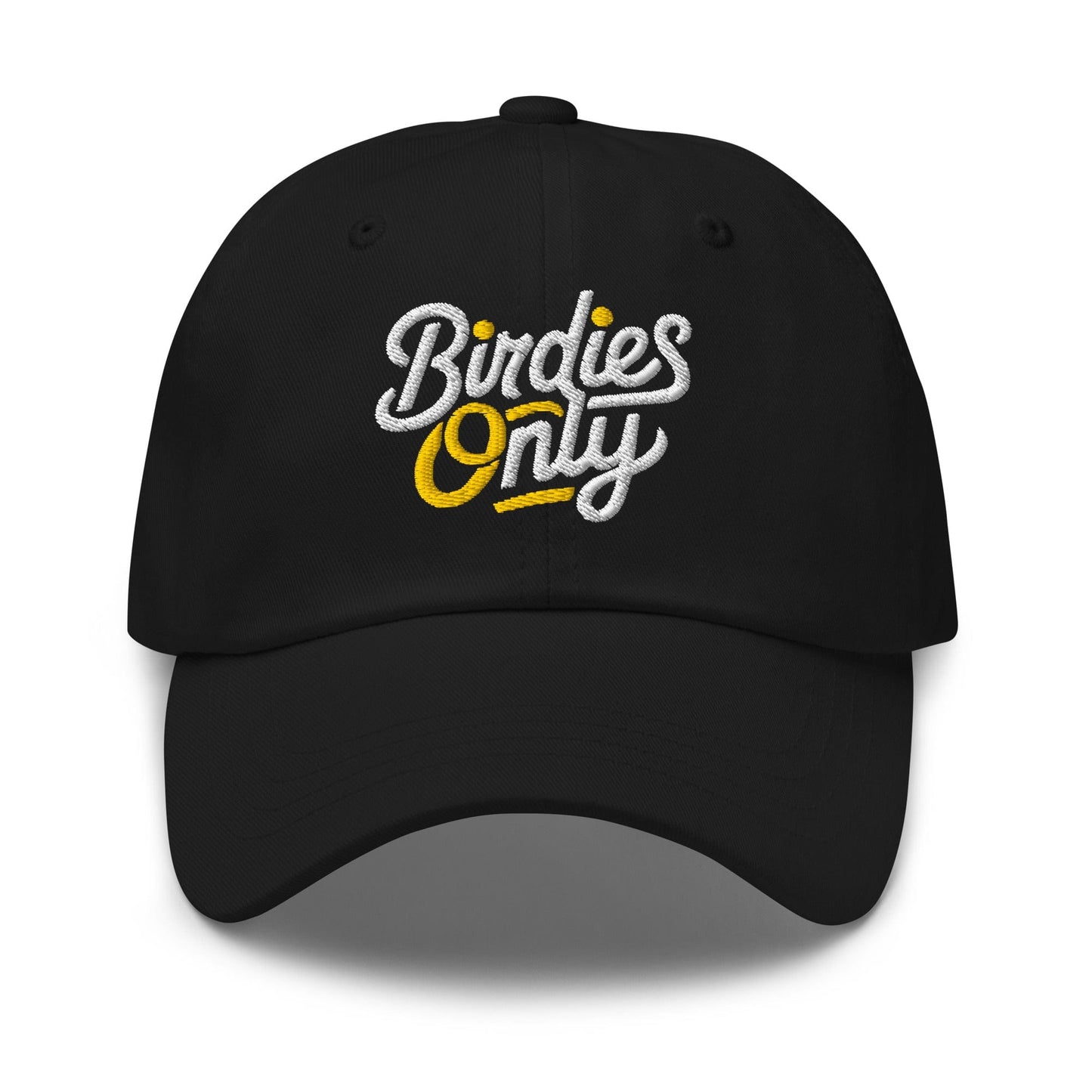 Birdies Only Quirky Embroidered Golf Cap - Funny Golf Tee by Swing Epic