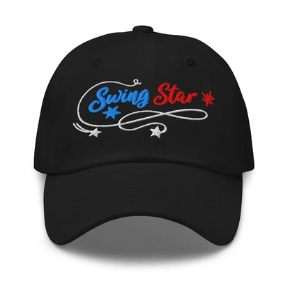 Swing Star's Celestial Charm Embroidered Golf Cap - Funny Golf Tee by Swing Epic