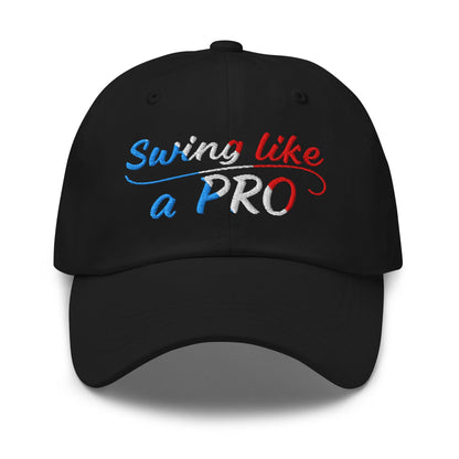 Swing Like A Pro Embroidered Golf Cap - Funny Golf Tee by Swing Epic