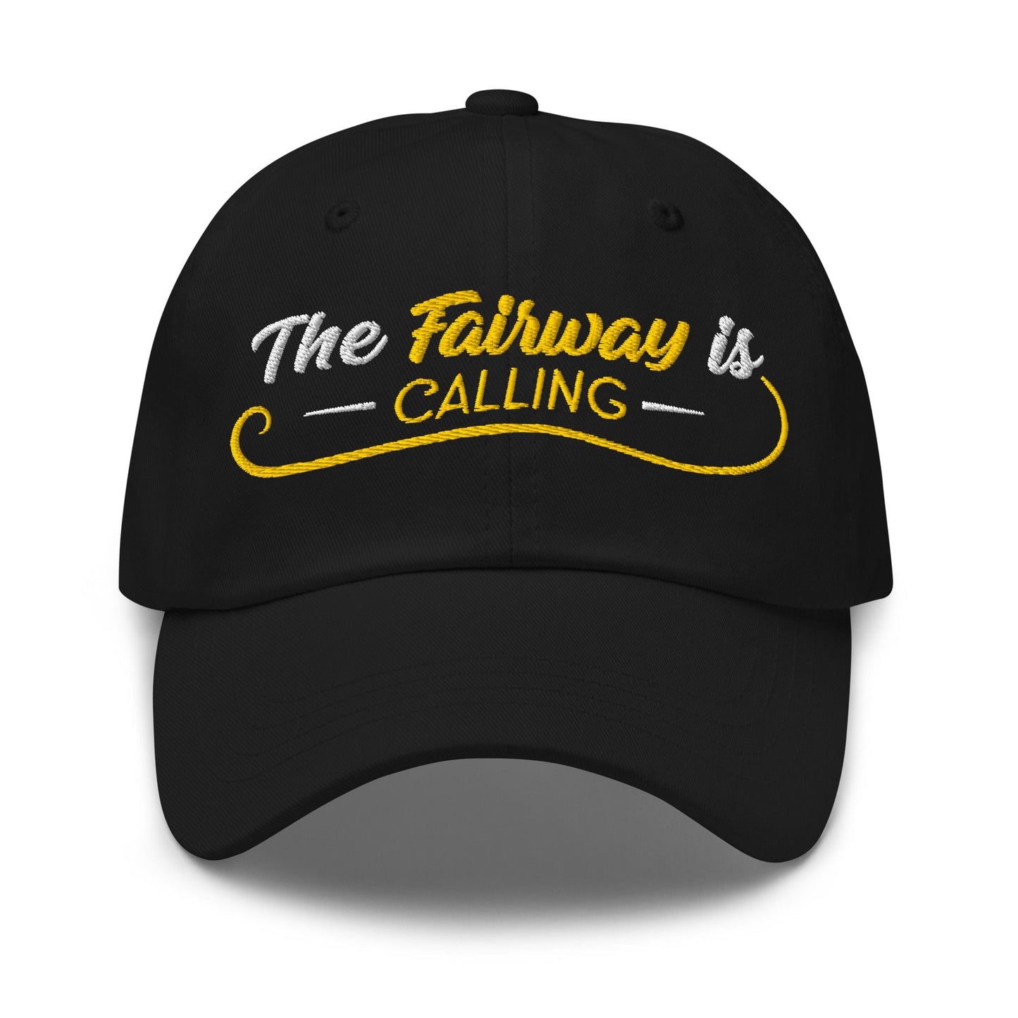 The Fairway is Calling Funny Embroidered Golf Cap - Funny Golf Tee by Swing Epic