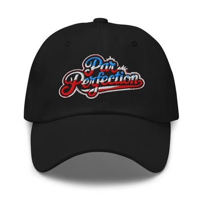 Par Perfection Embroidered Golf Cap - Funny Golf Tee by Swing Epic