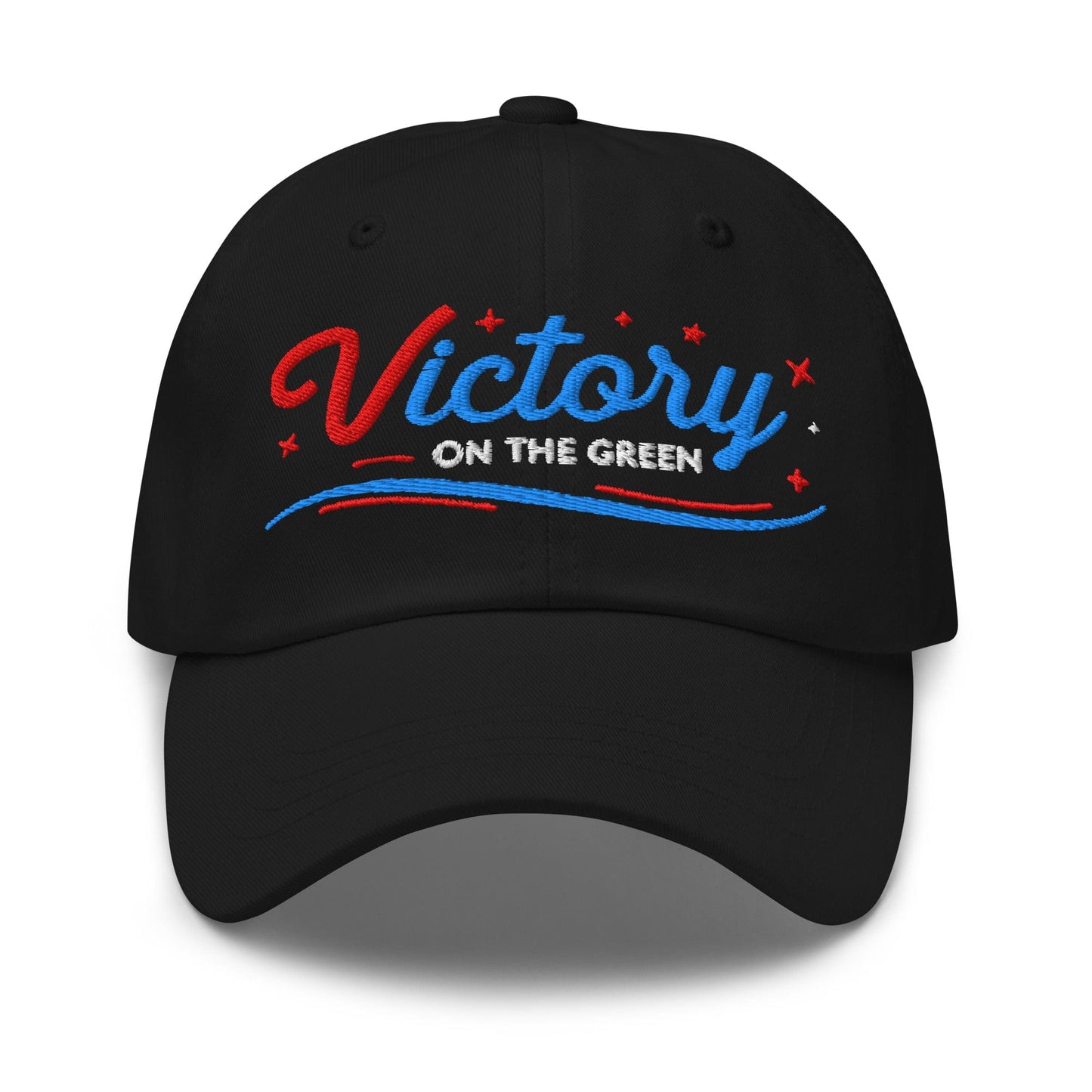 Victory On The Green Embroidered Golf Cap - Funny Golf Tee by Swing Epic