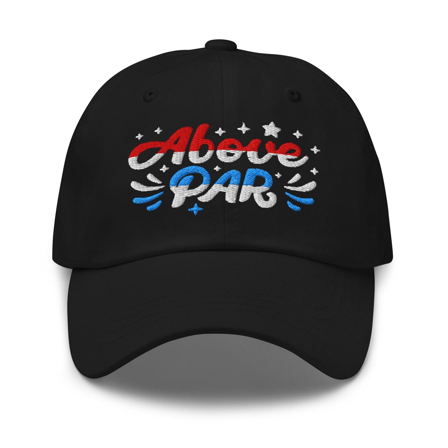 Above Par Embroidered Golf Cap - Funny Golf Tee by Swing Epic