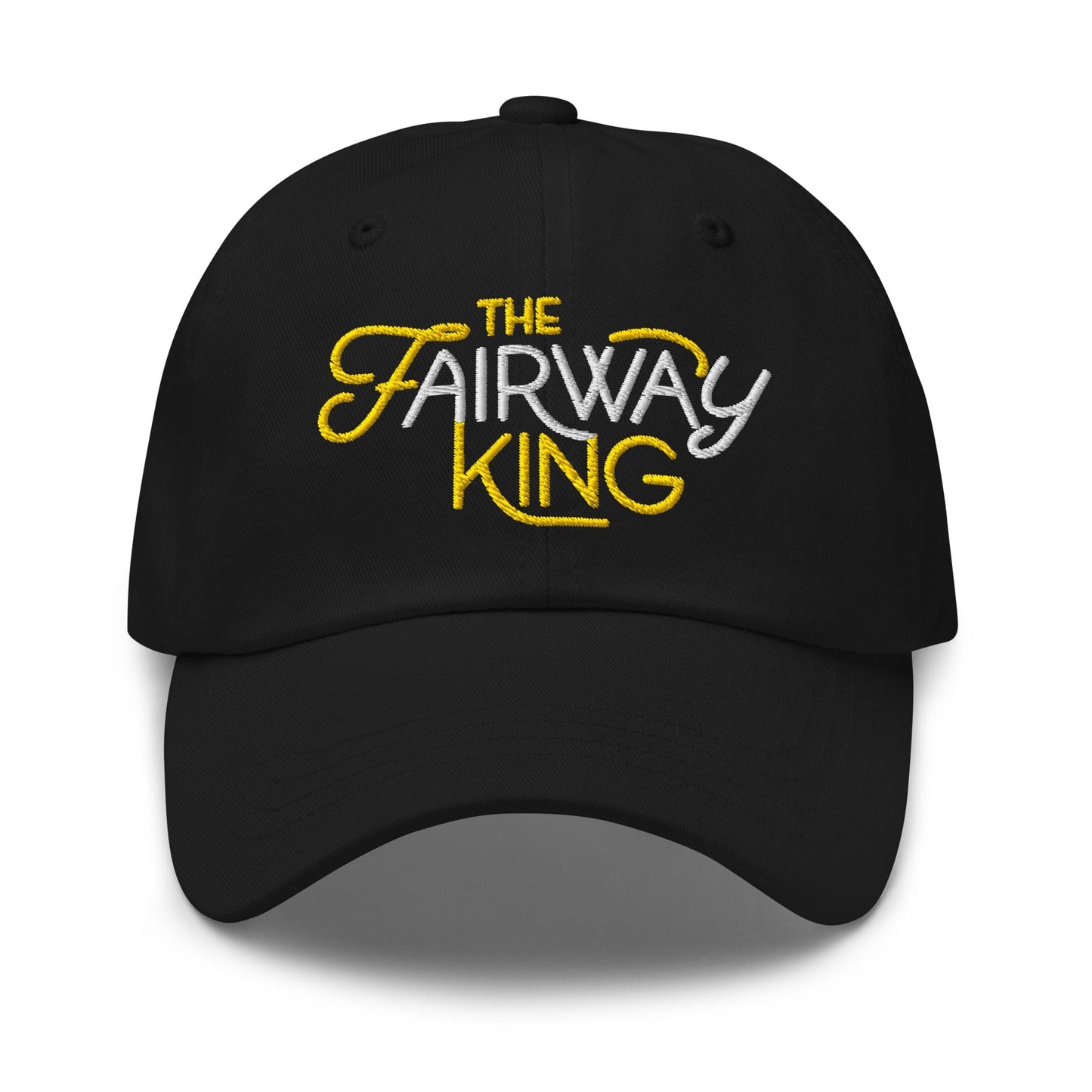 The Fairway King Embroidered Golf Cap - Funny Golf Tee by Swing Epic