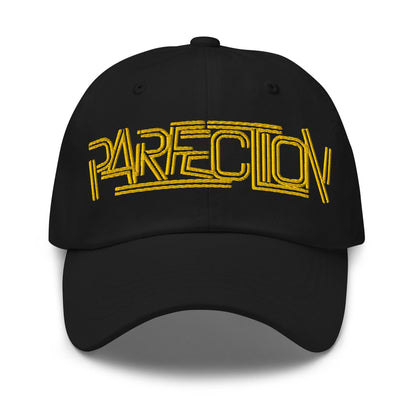 Parfection Script Embroidered Golf Cap - Funny Golf Tee by Swing Epic