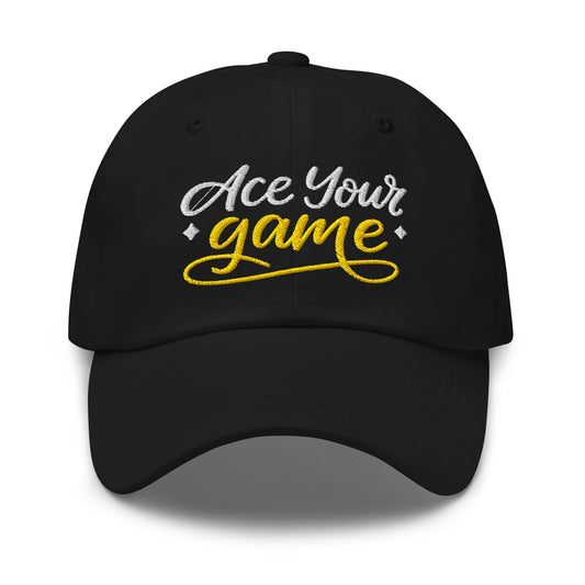 Ace Your Game Fun and Stylish Embroidered Golf Cap - Funny Golf Tee by Swing Epic