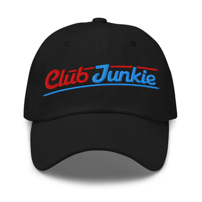 Club Junkie Embroidered Golf Cap - Funny Golf Tee by Swing Epic