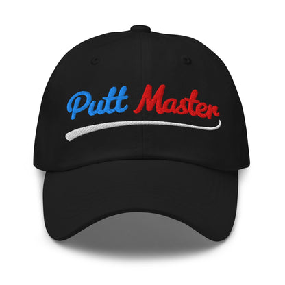 Putt Master Embroidered Golf Cap - Funny Golf Tee by Swing Epic