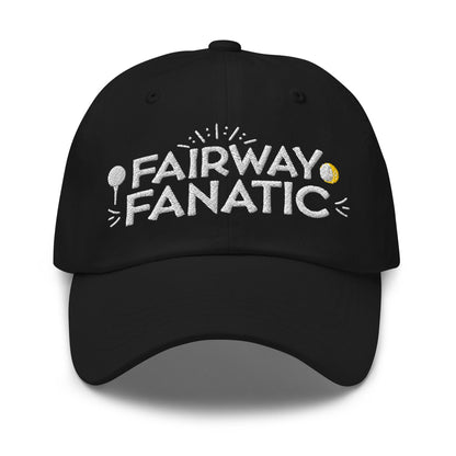 Fairway Fanatic Embroidered Golf Cap - Funny Golf Tee by Swing Epic
