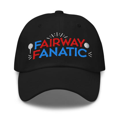 Fairway Fanatic Embroidered Golf Cap - Funny Golf Tee by Swing Epic