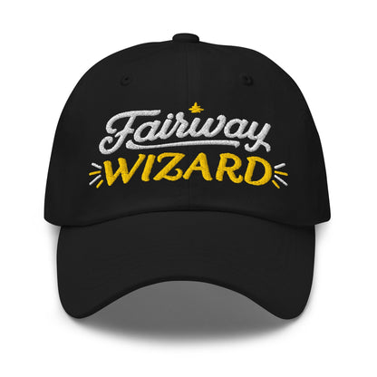 Fairway Wizard Embroidered Golf Cap - Funny Golf Tee by Swing Epic