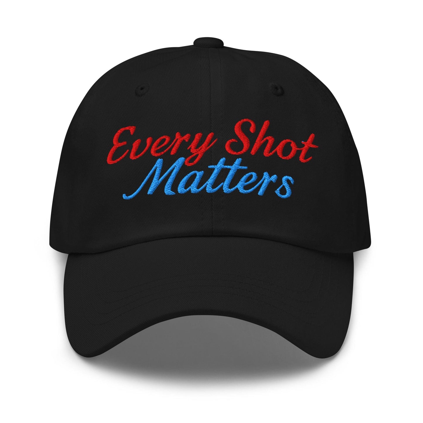 Every Shot Matters Fun Embroidered Golf Cap - Funny Golf Tee by Swing Epic