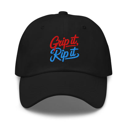 Grip it Rip it Quirky Fun Embroidered Golf Cap - Funny Golf Tee by Swing Epic
