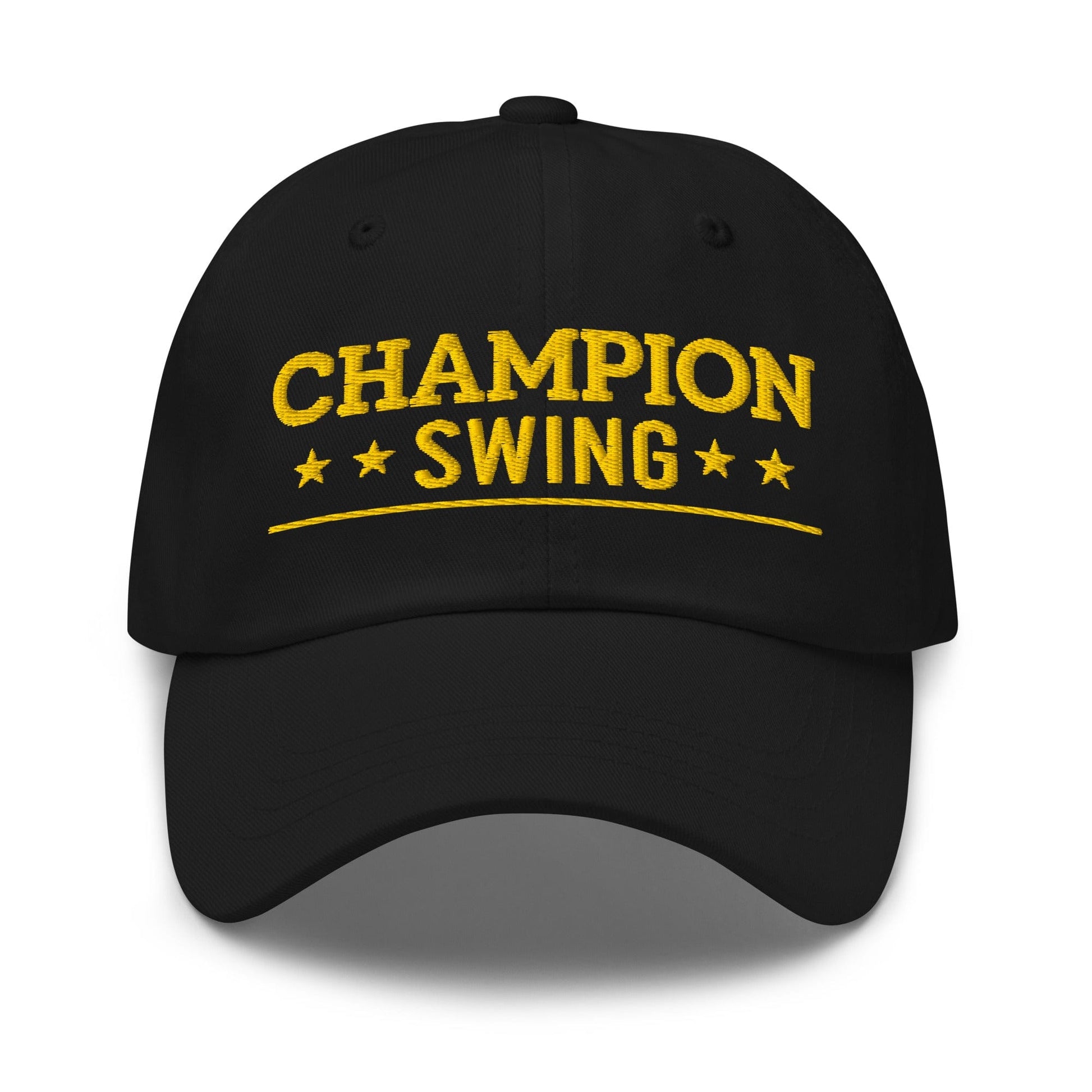 Champion Swing Embroidered Golf Cap - Funny Golf Tee by Swing Epic