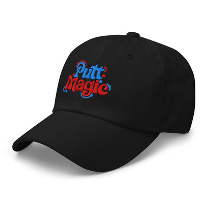 Putt Magic Quirky Embroidered Golf Cap - Funny Golf Tee by Swing Epic