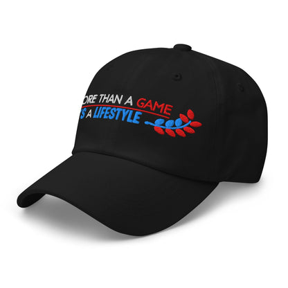 More Than a Game It's a Lifestyle Embroidered Golf Cap - Funny Golf Tee by Swing Epic