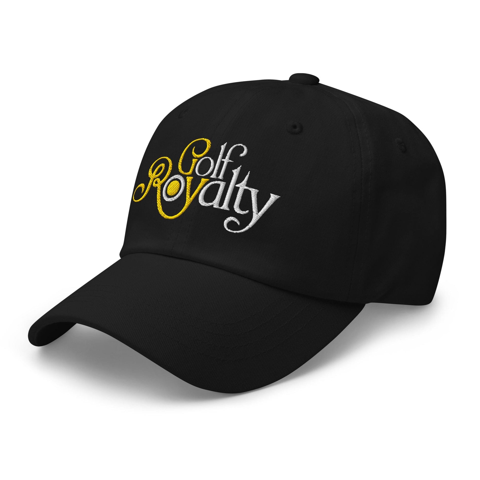 Golf Royalty Quirky Fun Embroidered Golf Cap - Funny Golf Tee by Swing Epic