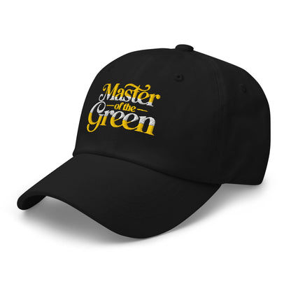 Master of the Green Engaging Embroidered Golf Cap - Funny Golf Tee by Swing Epic