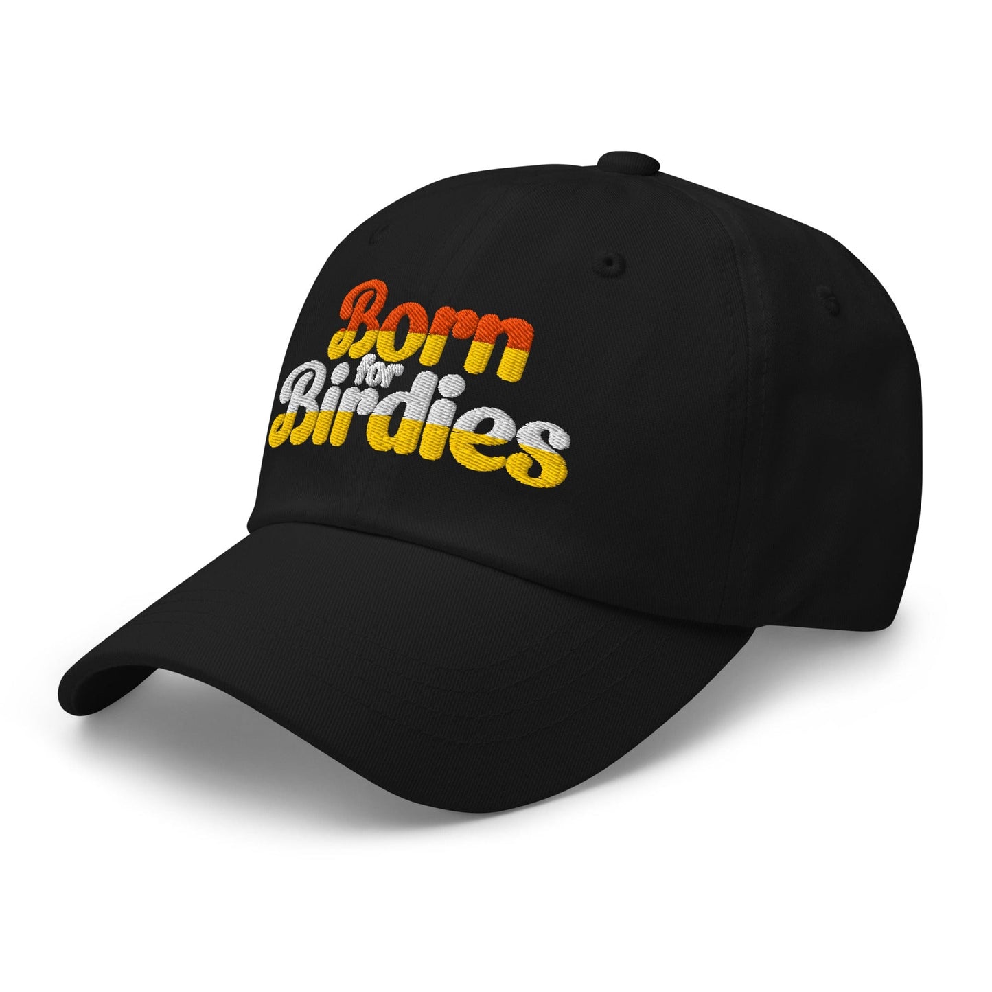 Born for Birdies Fun Sporty Embroidered Golf Cap - Funny Golf Tee by Swing Epic