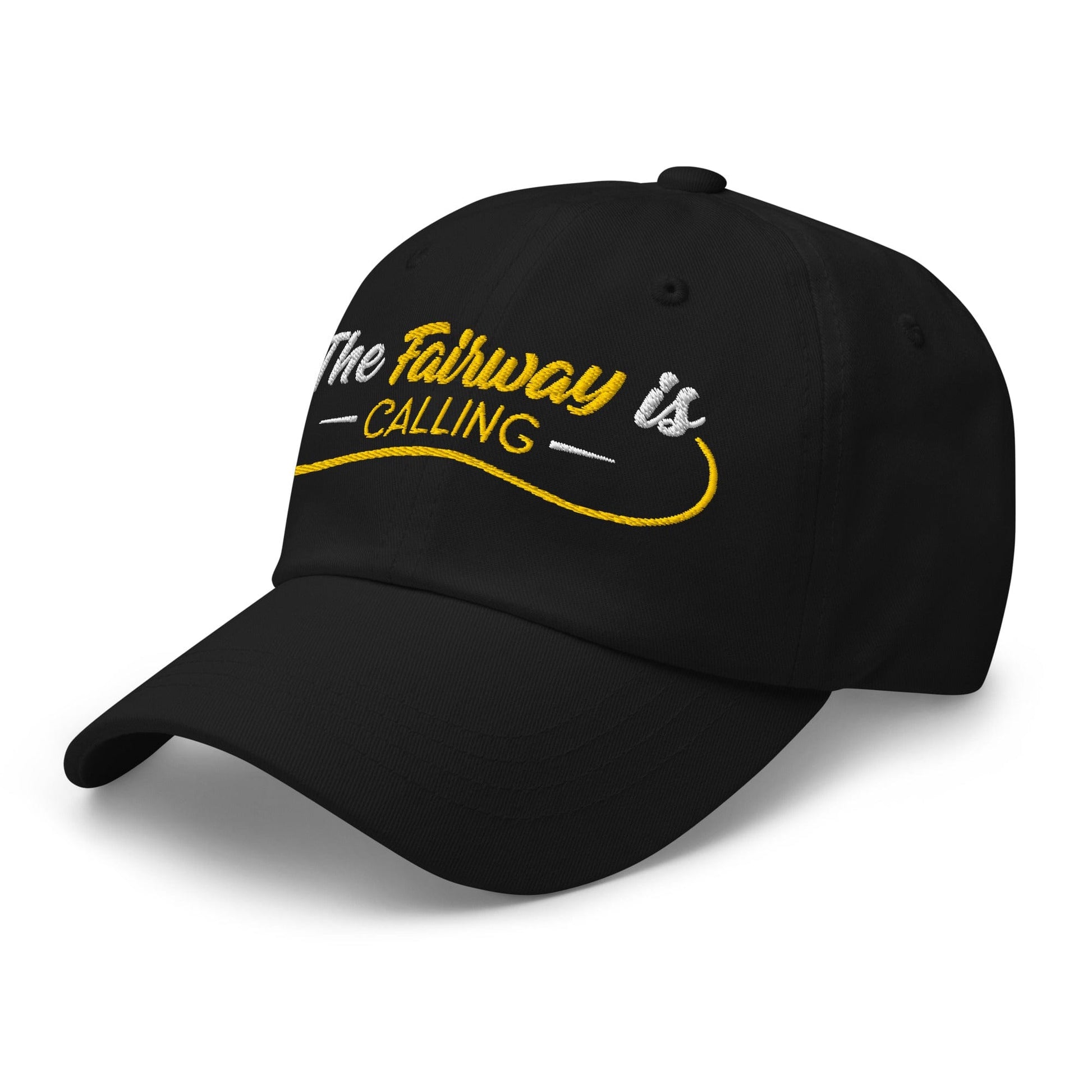 The Fairway is Calling Funny Embroidered Golf Cap - Funny Golf Tee by Swing Epic