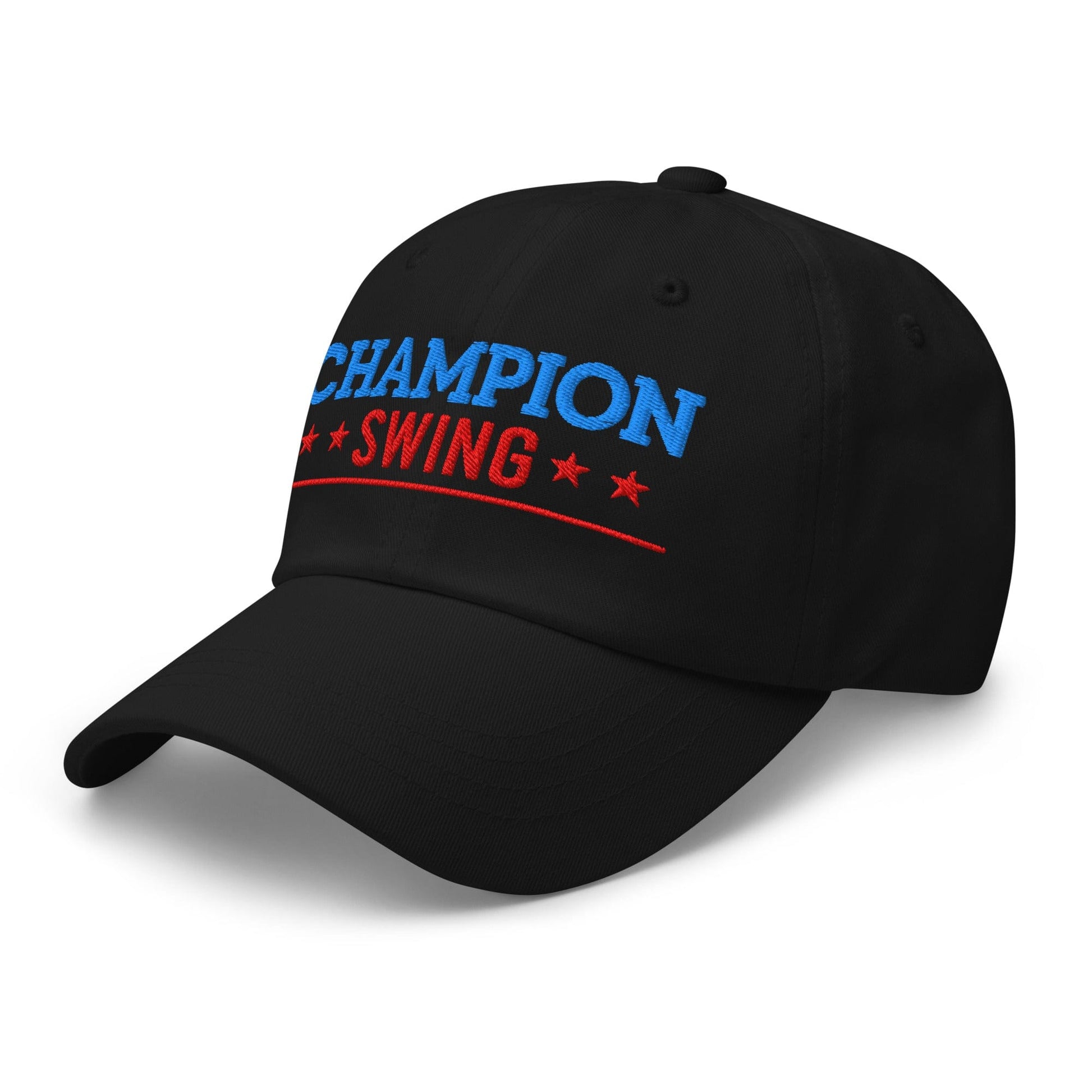 Champion Swing Star-Studded Fun Embroidered Golf Cap - Funny Golf Tee by Swing Epic