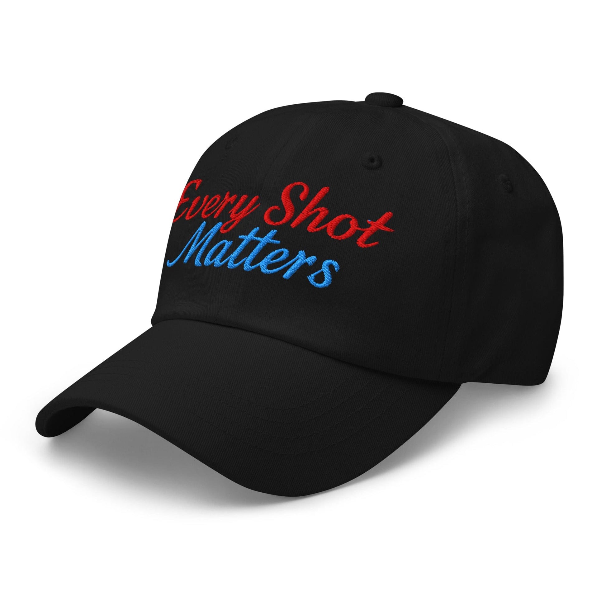 Every Shot Matters Fun Embroidered Golf Cap - Funny Golf Tee by Swing Epic