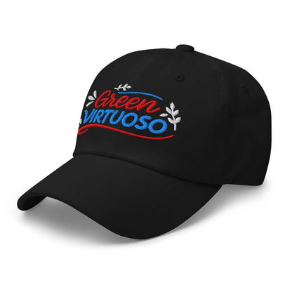 Green Virtuoso Masterpiece Design Embroidered Golf Cap - Funny Golf Tee by Swing Epic