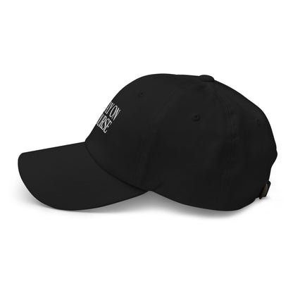Stay On Course Quirky Fun Embroidered Golf Cap - Funny Golf Tee by Swing Epic