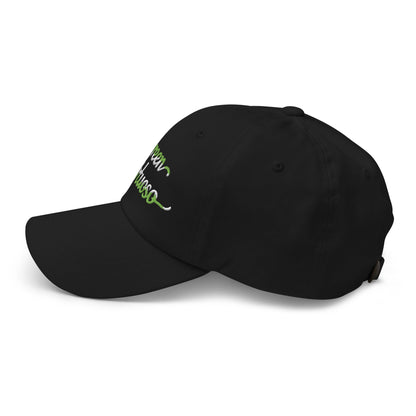 Green Virtuoso Engaging Fun Spirit Embroidered Golf Cap - Funny Golf Tee by Swing Epic