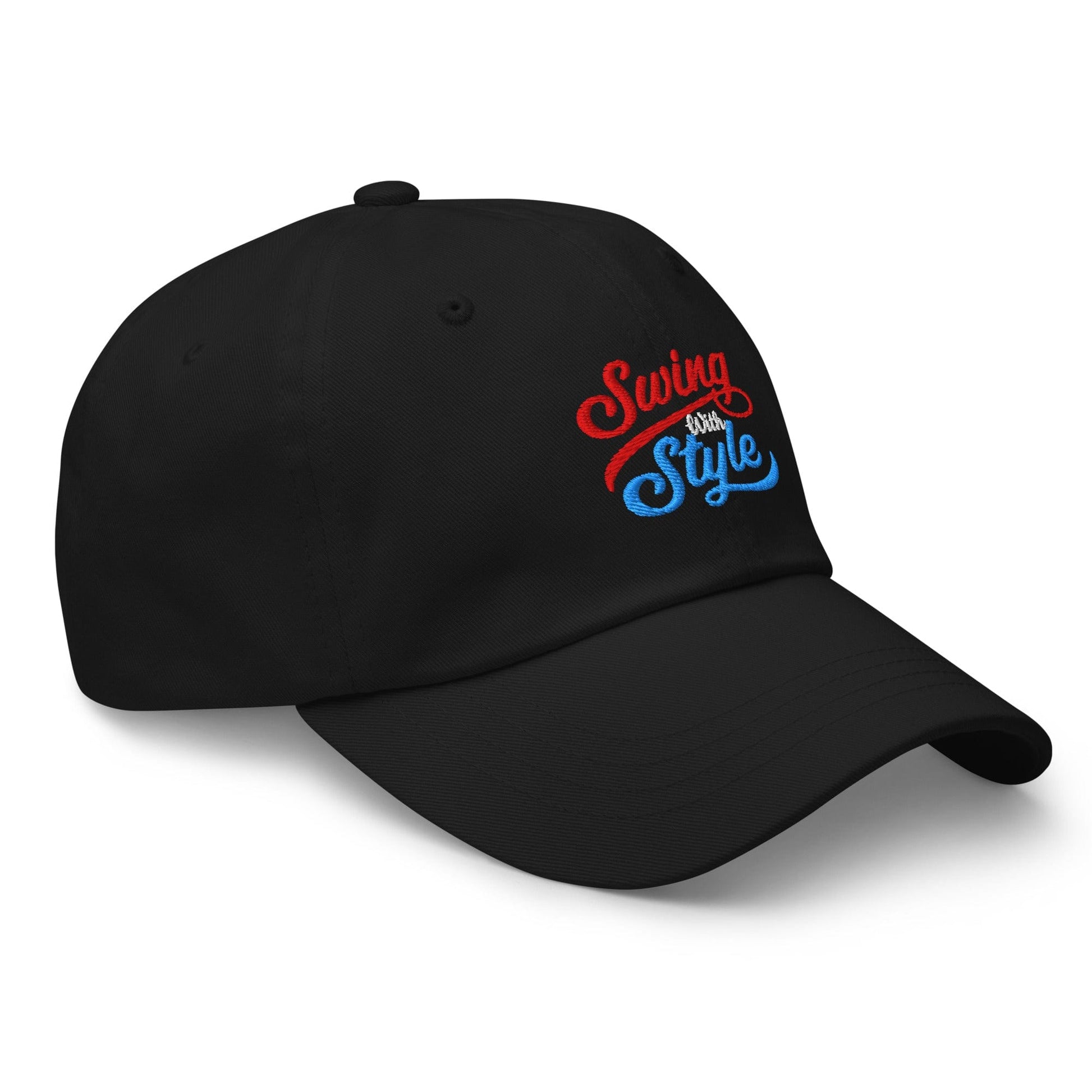 Swing With Style Fun Embroidered Golf Cap - Funny Golf Tee by Swing Epic